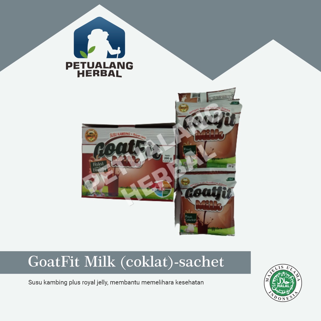 

GOATFIT MILK SUSU KAMBING COKLAT(sachet)