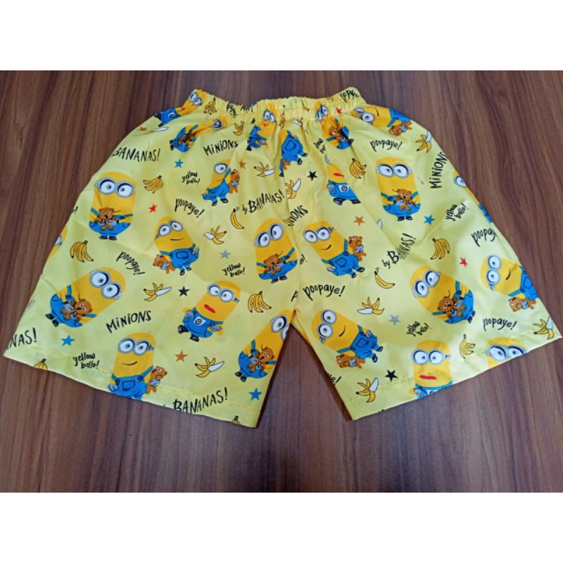 Celana Pendek Motif Bananas Panda Unisex Terbaru | Celana Boxer Pantai Santai Pria Wanita Dewasa | Celana Tidur Murah