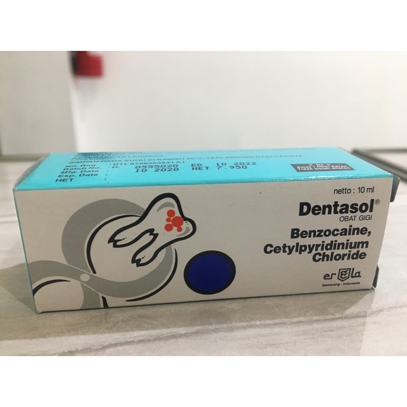 DENTASOL OBAT GIGI / DENTASOL RADANG GUSI / DENTASOL SARIAWAN