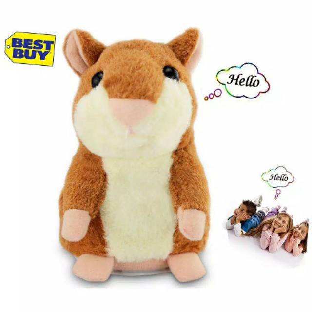 Talking Hamster Boneka Hamster bisa Berbicara