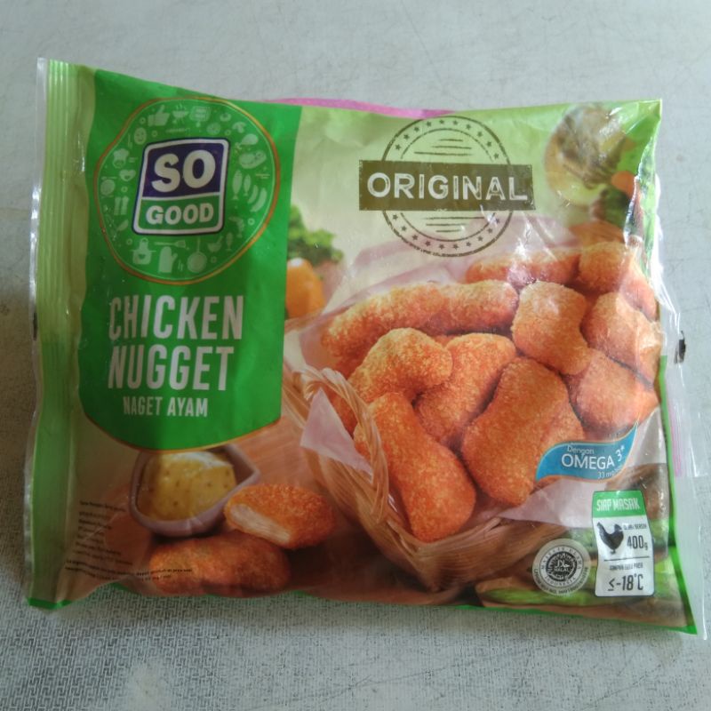 So Good Nugget Ayam Original 400gr