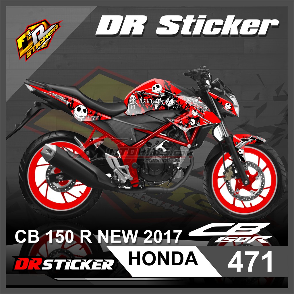 471 Decal Full Body CB 150 R 2017 New - Decal CB 150 R New