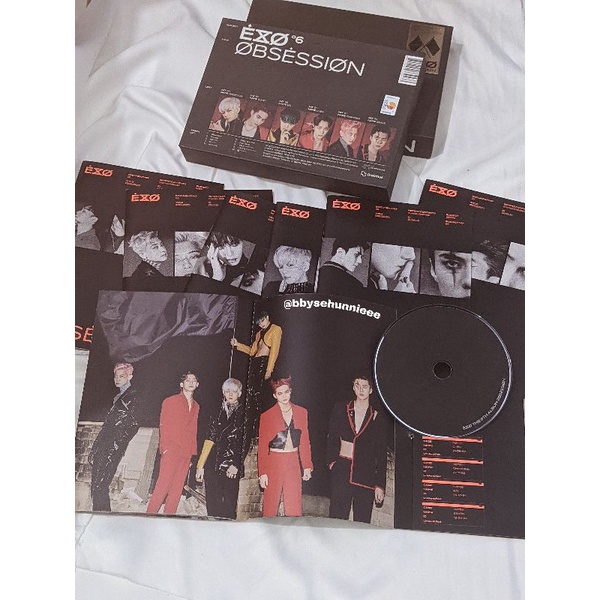 album only x-exo obsession