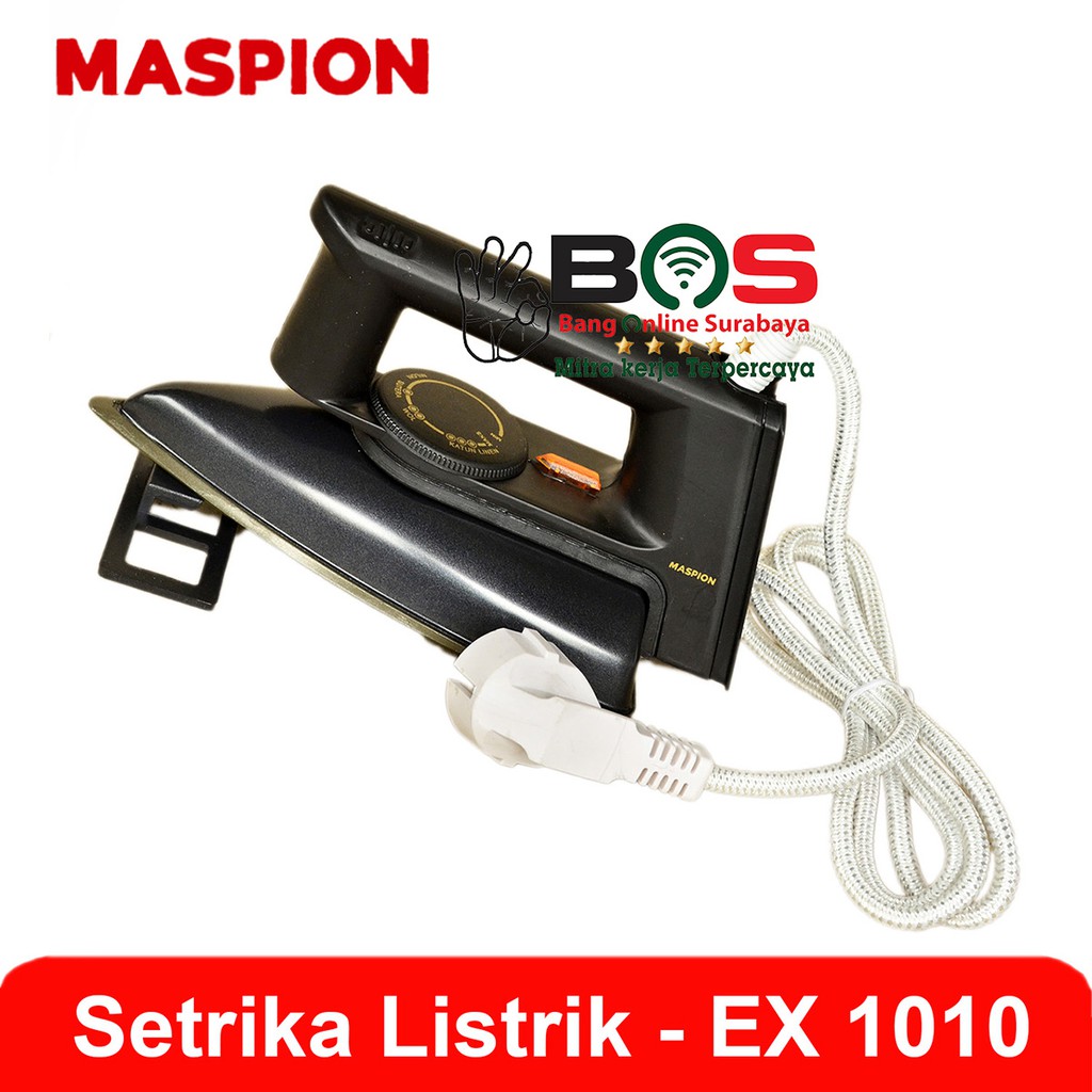 Setrika Listrik Maspion Electric Iron Maspion EX-1010 BB EX 1010