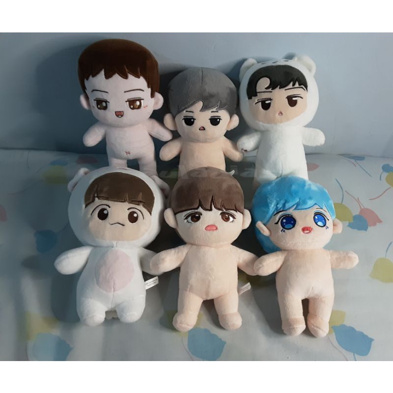 [Read desc] 20cm Doll EXO Sehun Baekhyun Pigkyoong Chanyeol Milkyeoli Seventeen Scoups Couperstar