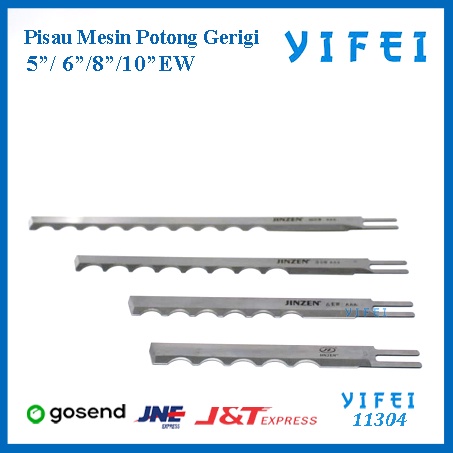 Pisau Mesin Potong Kain Gelombang Gerigi YIFEI-11304/Pisau Gerigi - 5 - 5