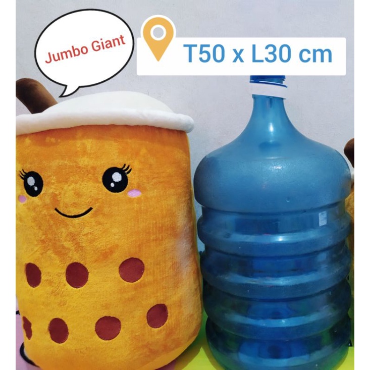 BONEKA BOBA JUMBO - BUBLE MILK - BONEKA LUCU Uk 40x28 cm