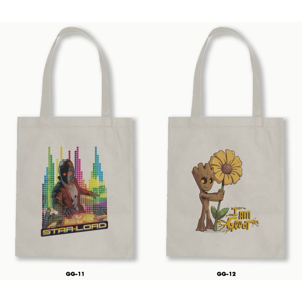 TOTE BAG BLACU  - GUARDIANS OF THE GALAXY .01