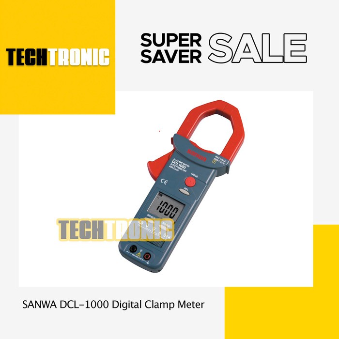 SANWA DCL-1000 digital clamp meter - TECHTRONIC