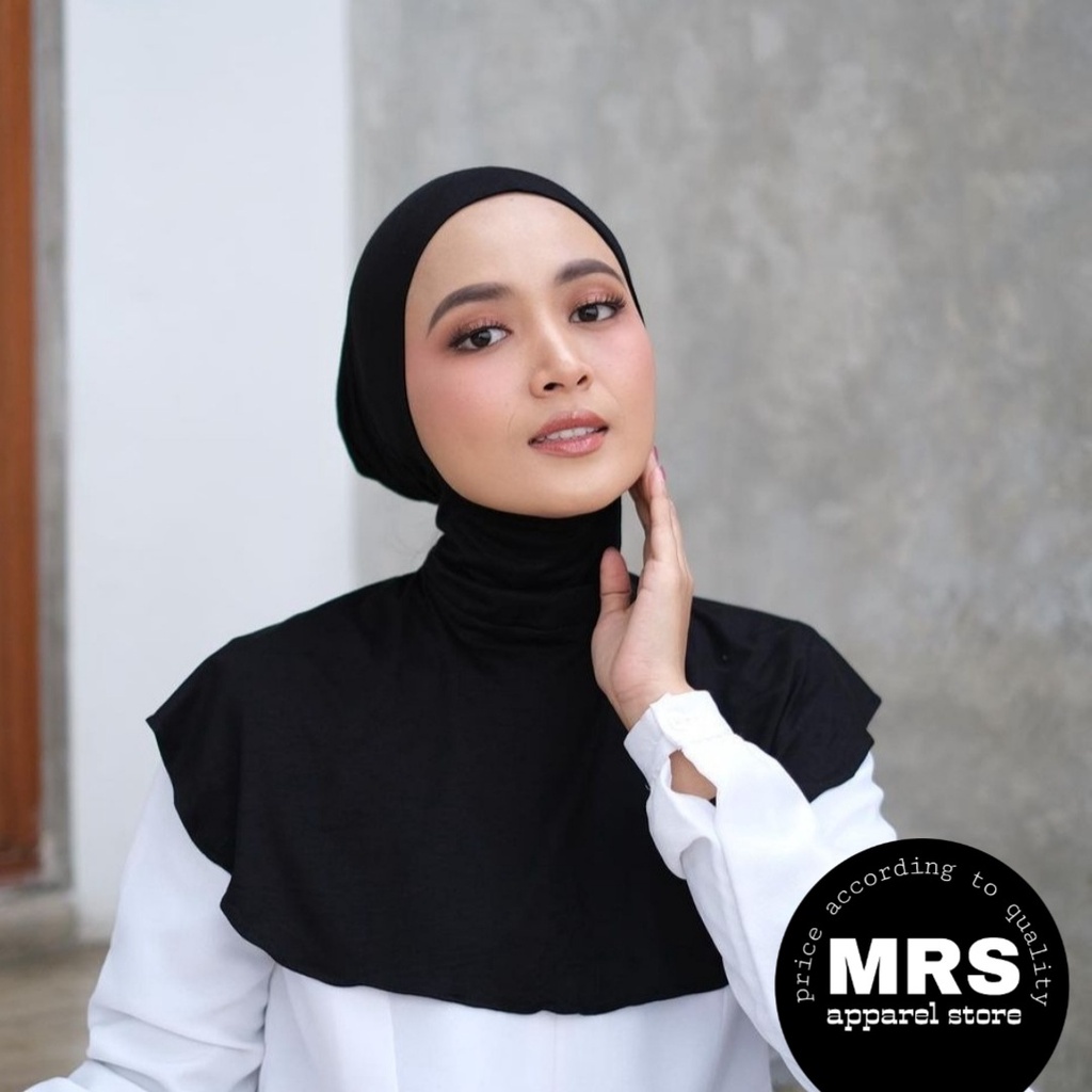 Manset Inner Leher Hijab Wanita Bahan Spandek Rayon Premium