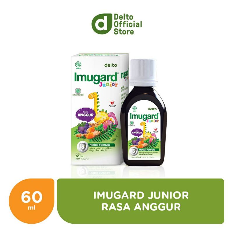 Imugard junior rasa anggur 60ml