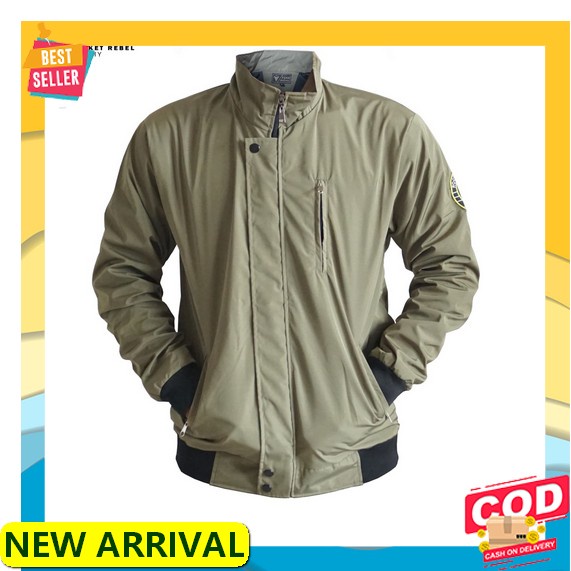 Jaket Bomber Canvas Pria Us Army Premium Distro Original Veltics Bahan Drill Canvas Tebal Jaket Kasu