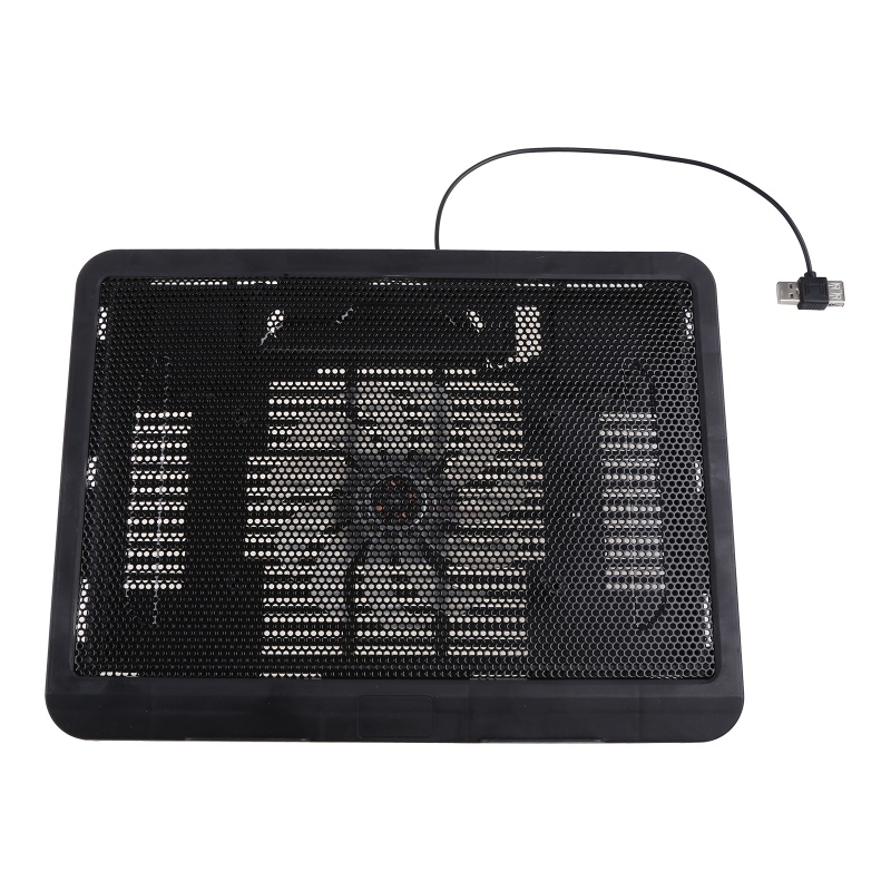 Bt Mute Notebook Cooling Base Radiator 12-14inci Radiator Komputer Cooling Rack Dengan 2kipas Tenang Bertenaga USB