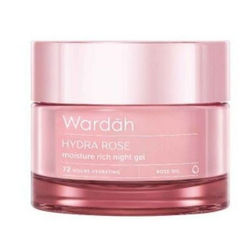 Wardah hydra rose night gel