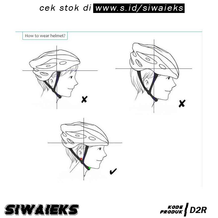 D2R TaffSPORT Helm Sepeda EPS Foam PVC Shell x10 Yellow Grab Medan