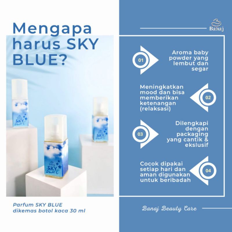 BANAJ Parfum Sky Blue