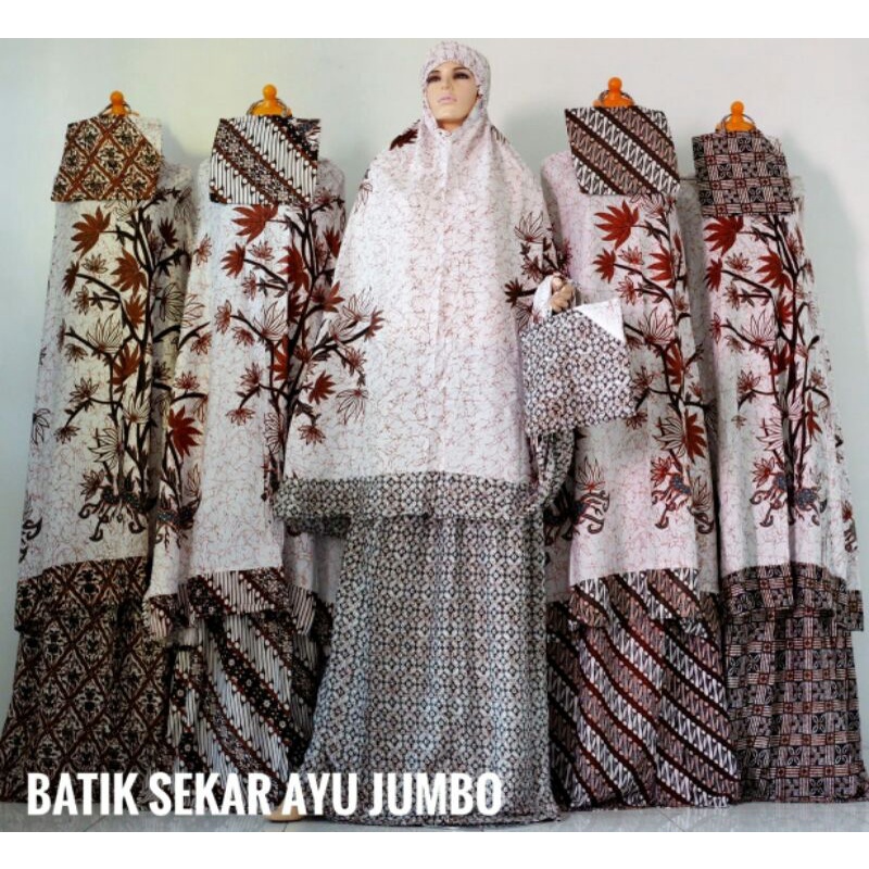 mukena katun paling murah/mukena Bali termurah/mekena jumbo/mekena dewasa.