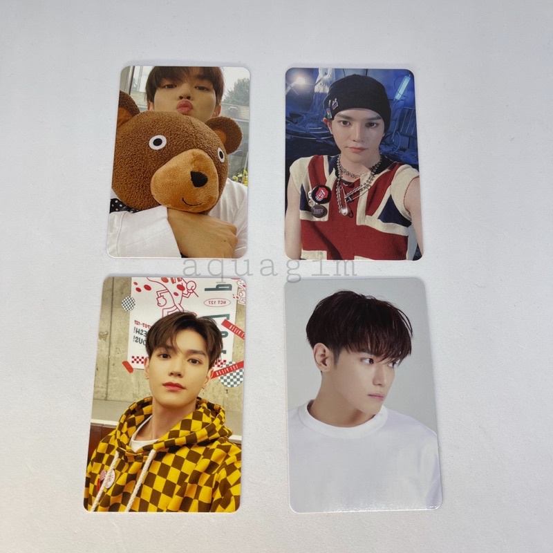 Photocard Taeyong NCT Sticker Boneka/ Jewel Universe/ Season’s Greeting 2022/ Season’s Greeting 2022