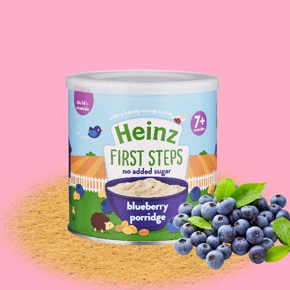 heinz blueberry porridge