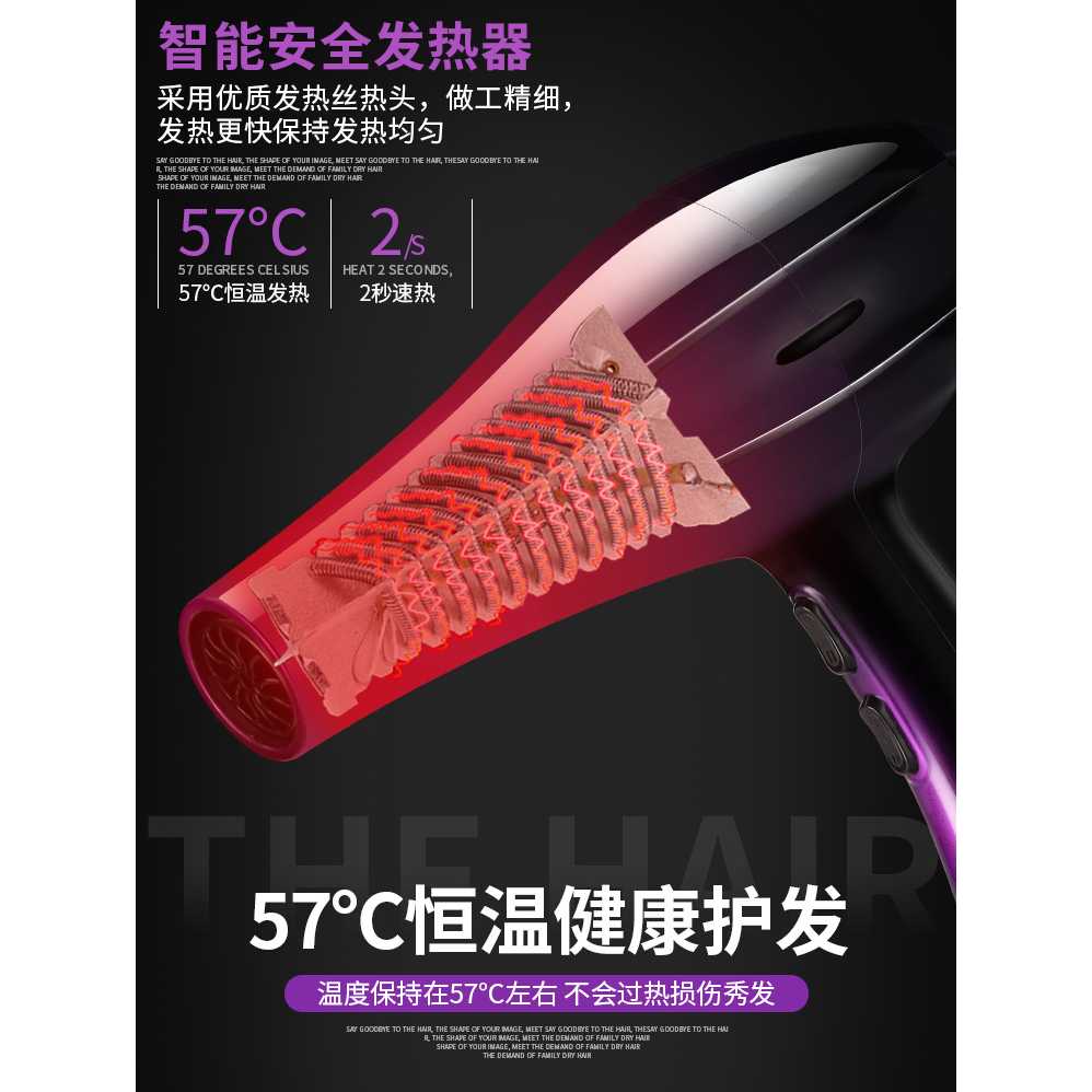 Shunrui Quick Dry+ Hair Dryer Air Nozzles - XL-8888