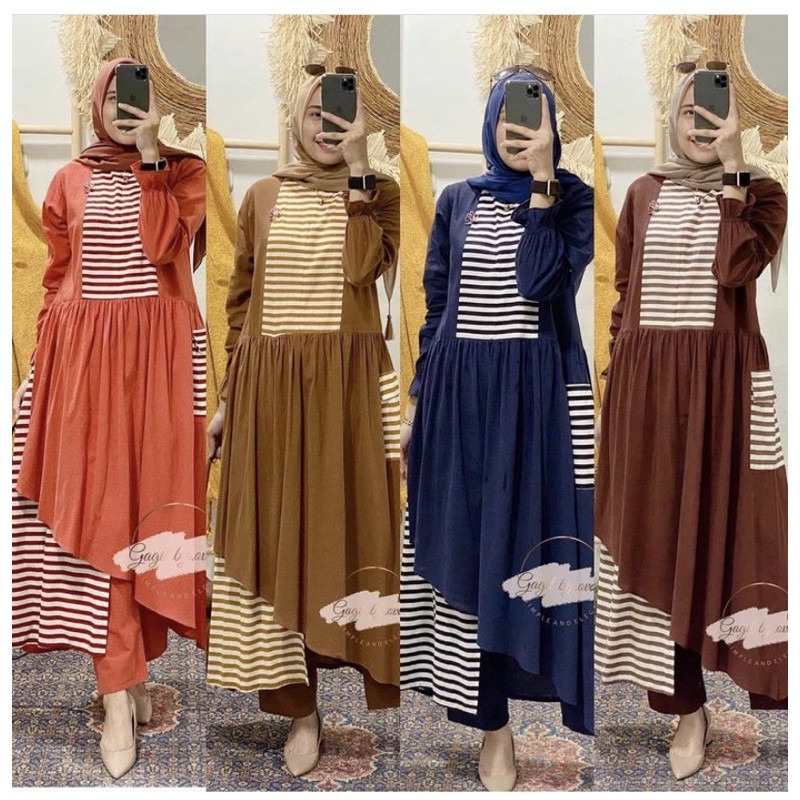 SET GAMIS ZIVANICA GAGIL BY OVA ORI 100%