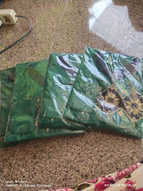 Bswart Batik Hrb026 Kenongo Hem Pendek Padi Pekalongan M L Xl Batik Pria Murah Modern Grosir Batik