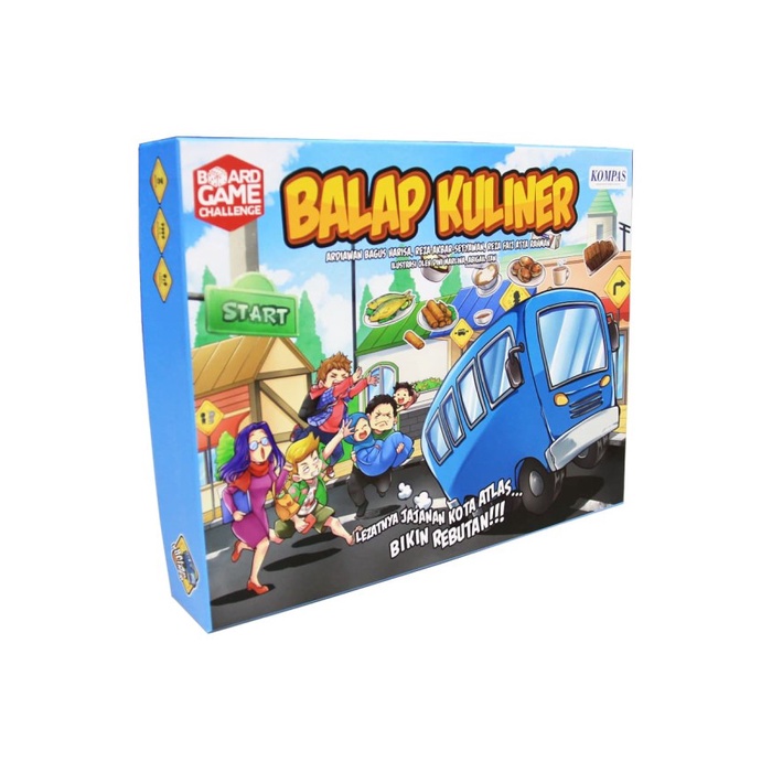 

Balap Kuliner Board Game Harian Kompas - BARU