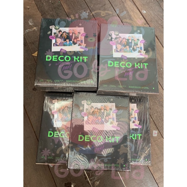 [BOOKED] BTS DECO KIT FULLSET SEALED