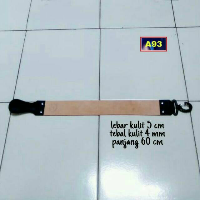 

Kulit Tebal Penghalus Pisau Cukur Barber / Kulit Canvas Stropping