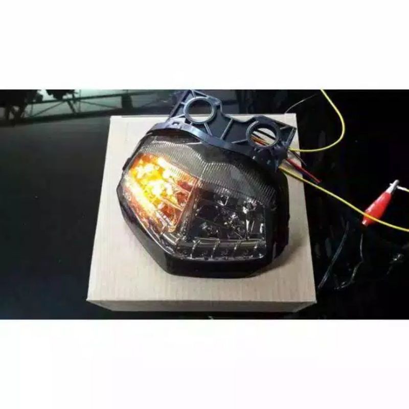 LAMPU STOP / STOPLAMP + SEIN LED 3IN1 NINJA 250R KARBU NINJA 150R 150RR R RR