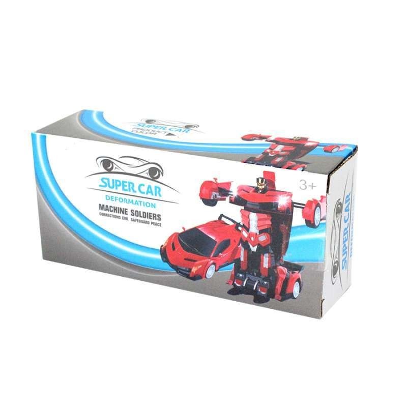 Kado Anak Mobi Super Car Deformation Mobil jadi Robot SEDAN MERAH S819MainanAnakCowok