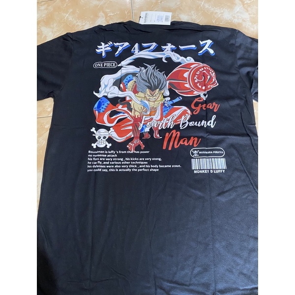 KAOS PRIA ONE PIECE MONKEY D LUFFY BAJU DISTRO murah