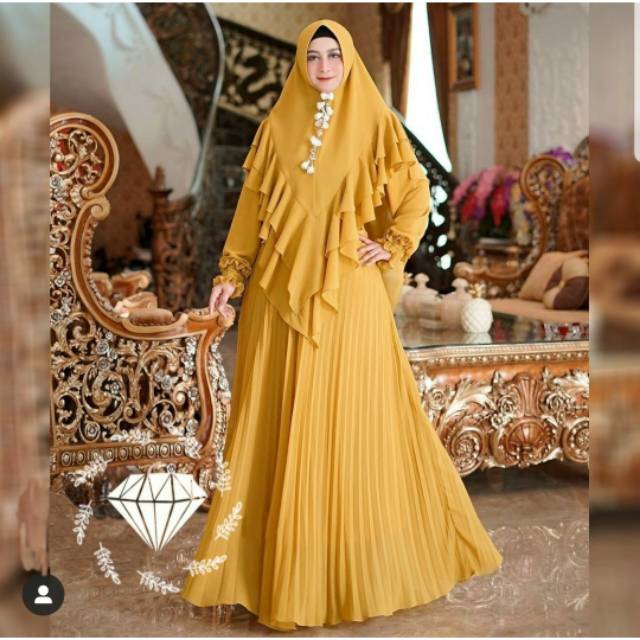 SYARI LUSIANA PRISKET, MOSCREPE, GAMIS, MUSLIM