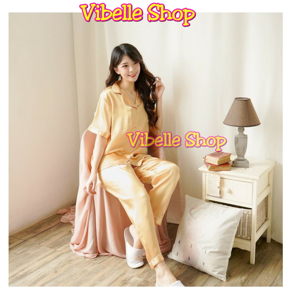 SATINCP - Satin Silky Velvet Premium Vibelle Shop Grosir Baju Tidur CP Piyama Fashion Murah Wanita-7