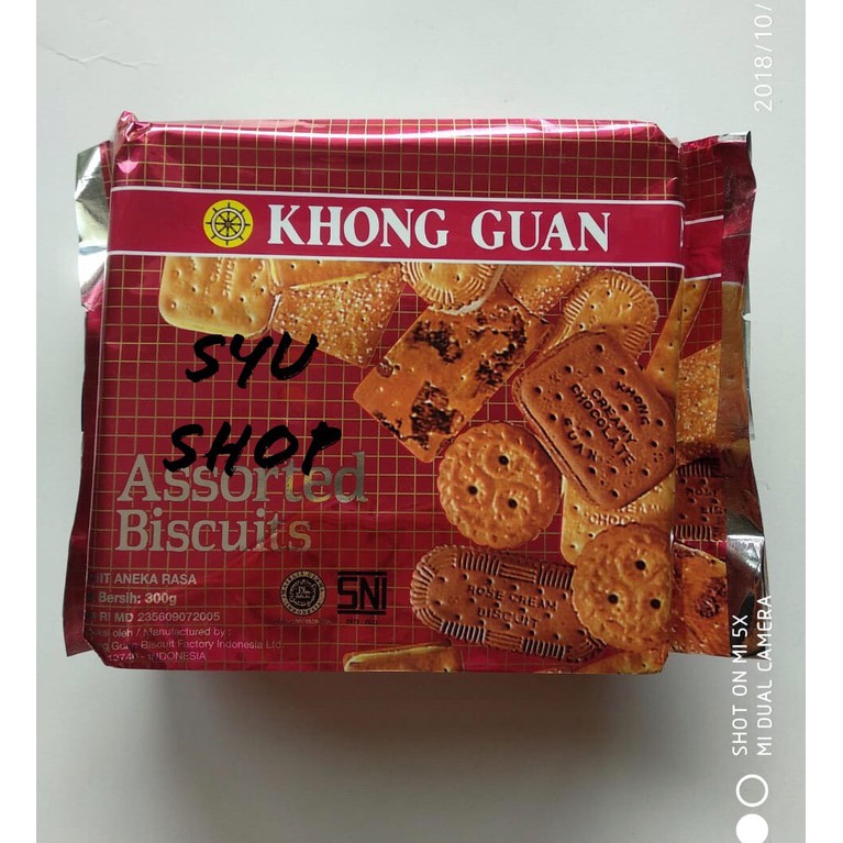 

Khongguan khong guan assorted biskuit campur 300gr