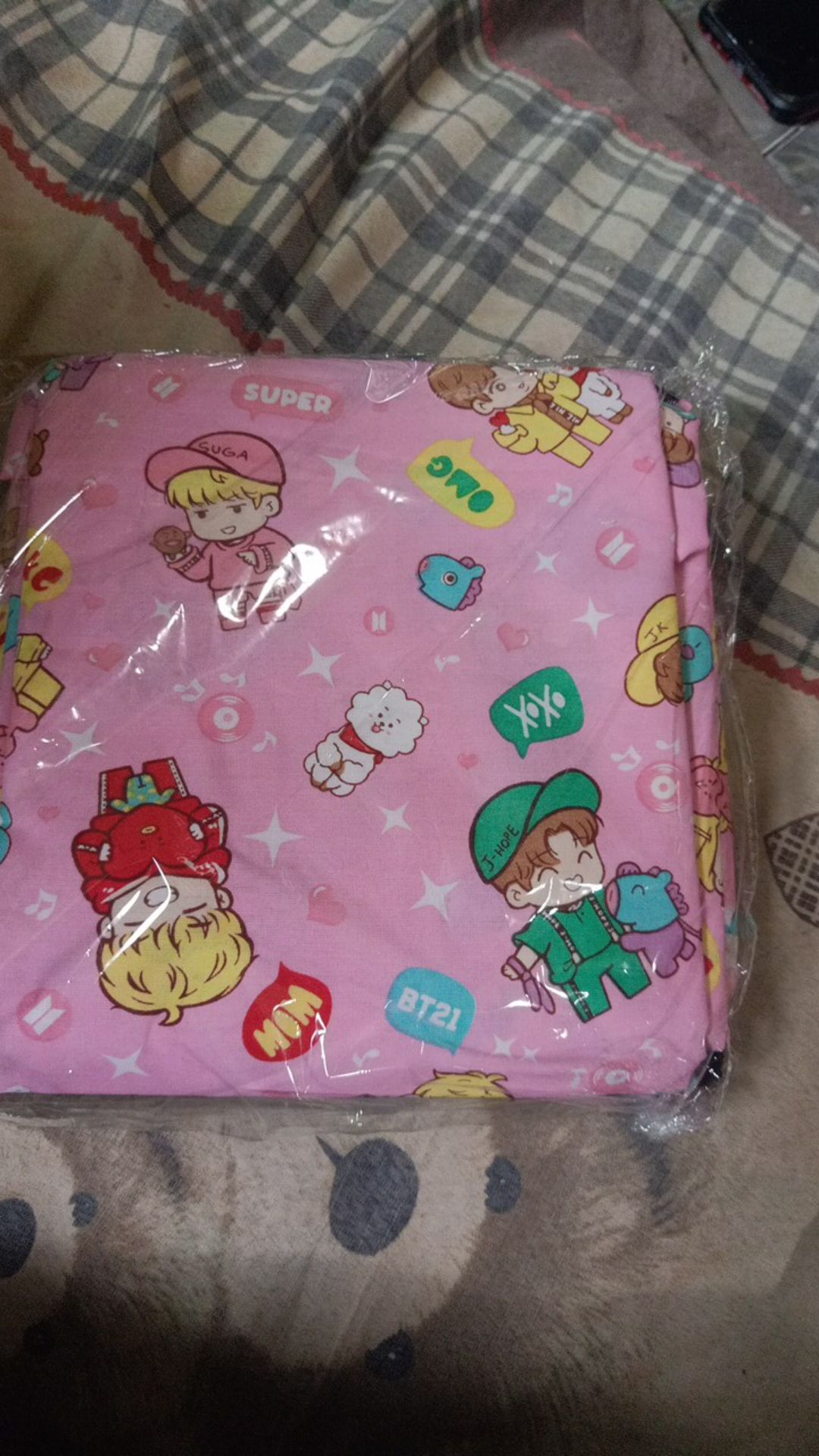 Bts Pesona - Kain Sprei Katun Lokal Meteran Star Bintang Kecil