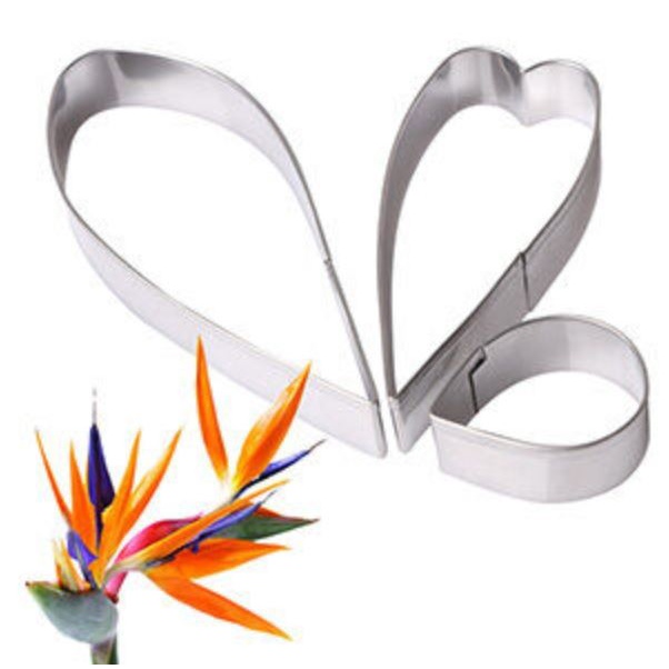 Stainless Steel Fondant Cutter - Flowers Petal #06 (3pcs)