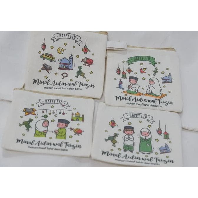 

Amplop Lebaran Dompet Lebaran Pouch Lebaran 6Pcs