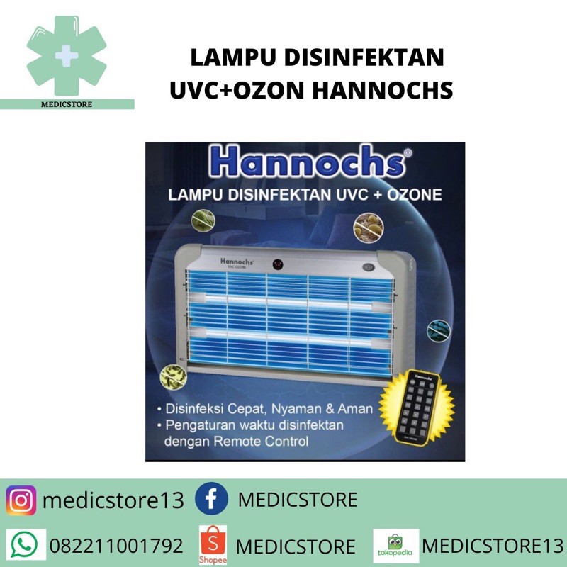 Lampu Disinfektan UVC-Ozone