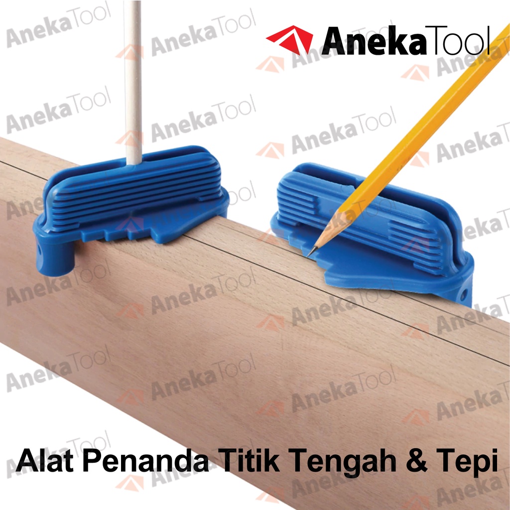 Alat Multifungsi Penanda Titik Tengah &amp; Tepi untuk Kayu