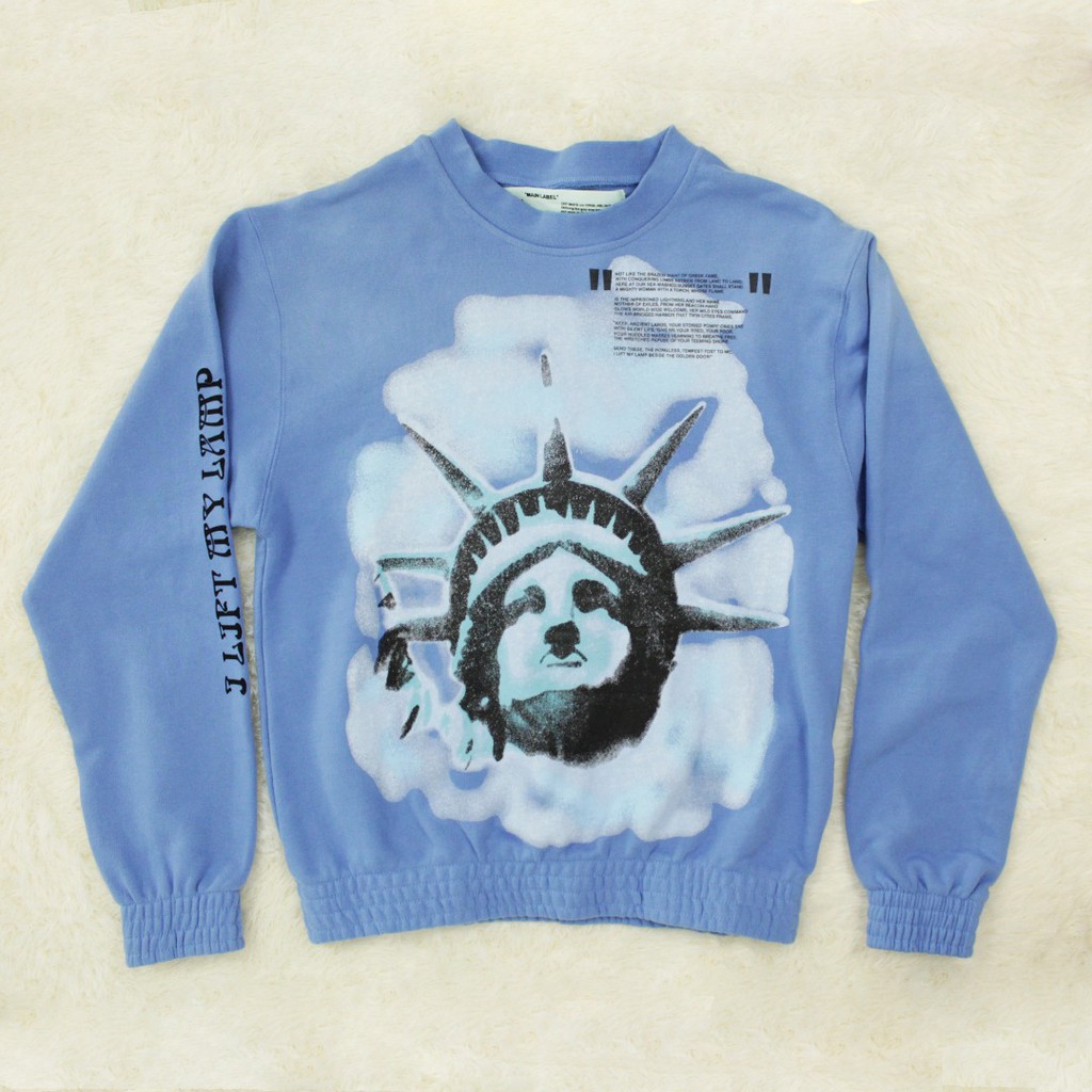 Off-White c/o Virgil Abloh Liberty Crew Sweat J (MIRROR QUALITY)