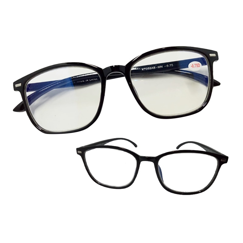 Kacamata minus (-) Anti Radiasi Blueray uk -0.50 s/d -4.00 Fashion Pria Wanita Kacamata Baca Lensa Minus Kacamata Rabun Jauh Kaca mata Baca Fashion Reading Glasses Unisex