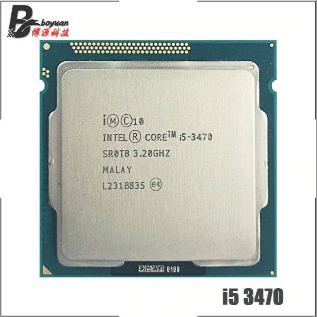 PROCESSOR INTEL CORE i5 3470 TANPA FAN SOCKET 1155