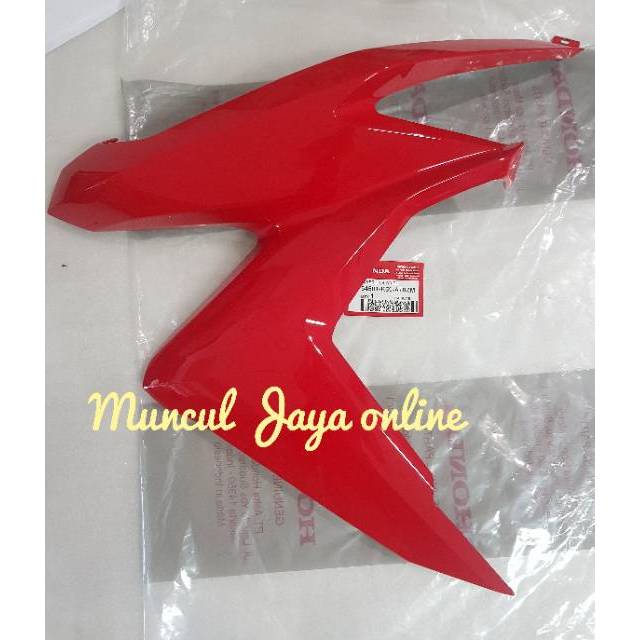 64501-K59-A70ZM Cover Tebeng Sayap Kanan New Vario 125 Fi eSP Led 2018 Merah Glossy