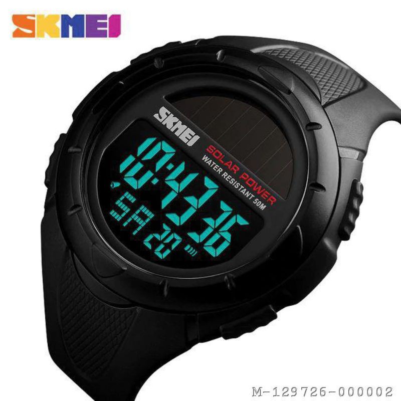 JAM TANGAN DIGITAL SOLAR POWER CWAT-013