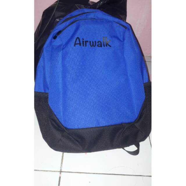 Tas ransel airwalk original biru