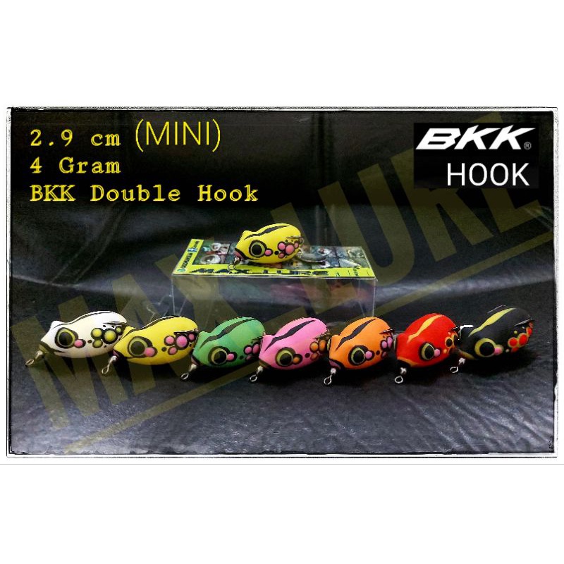 Soft Frog Mini / Umpan Ikan Gabus - MAX_LURE