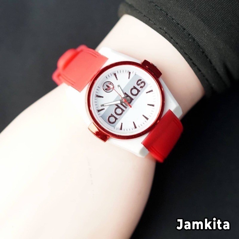 Jamkita JAM TANGAN WANITA KARET ADIDAS