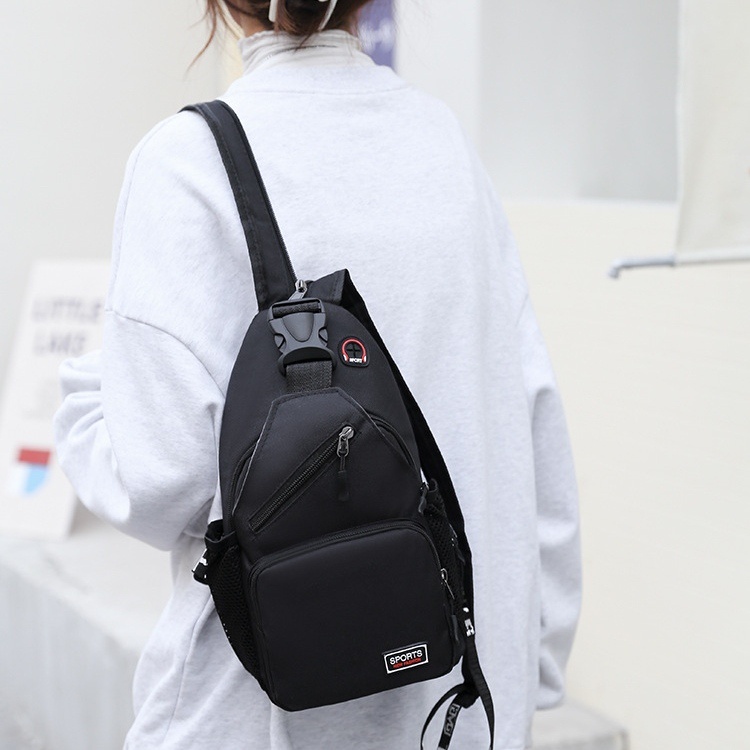 TAS SELEMPANG PRIA BISA RANSEL IMPORT PREMIUM HITAM CIENCE TA627B5 SLINGBAG BAHU SHOULDER CROSSBODY BAG COWOK KEREN DISTRO LAKI MURAH KEKINIAN REMAJA BRANDED BATAM