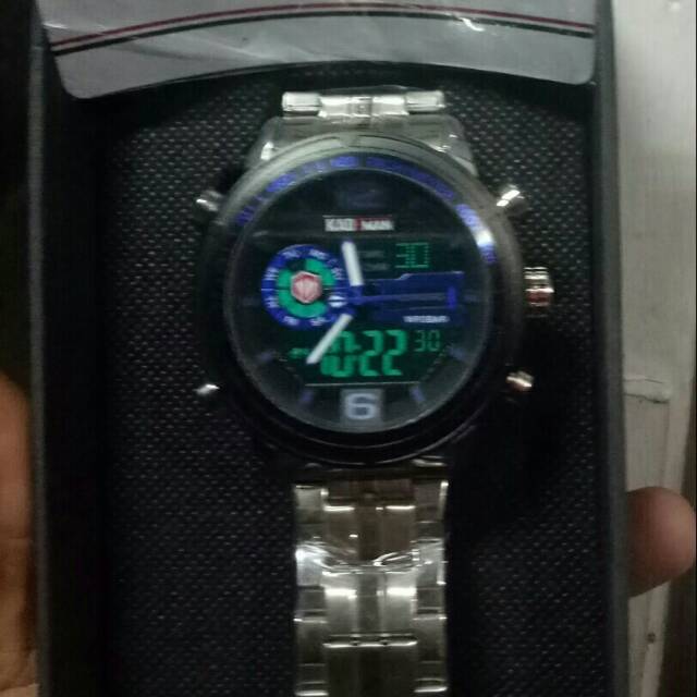 JAM TANGAN KADEMAN QUARTZ ANALOG DAN DIGITAL ORI